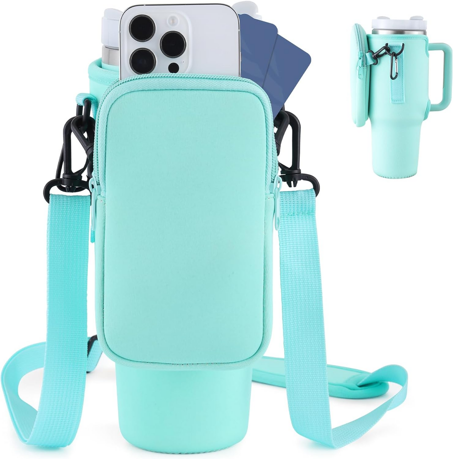 40oz Tumbler Carry Bag With Adjustable Strap