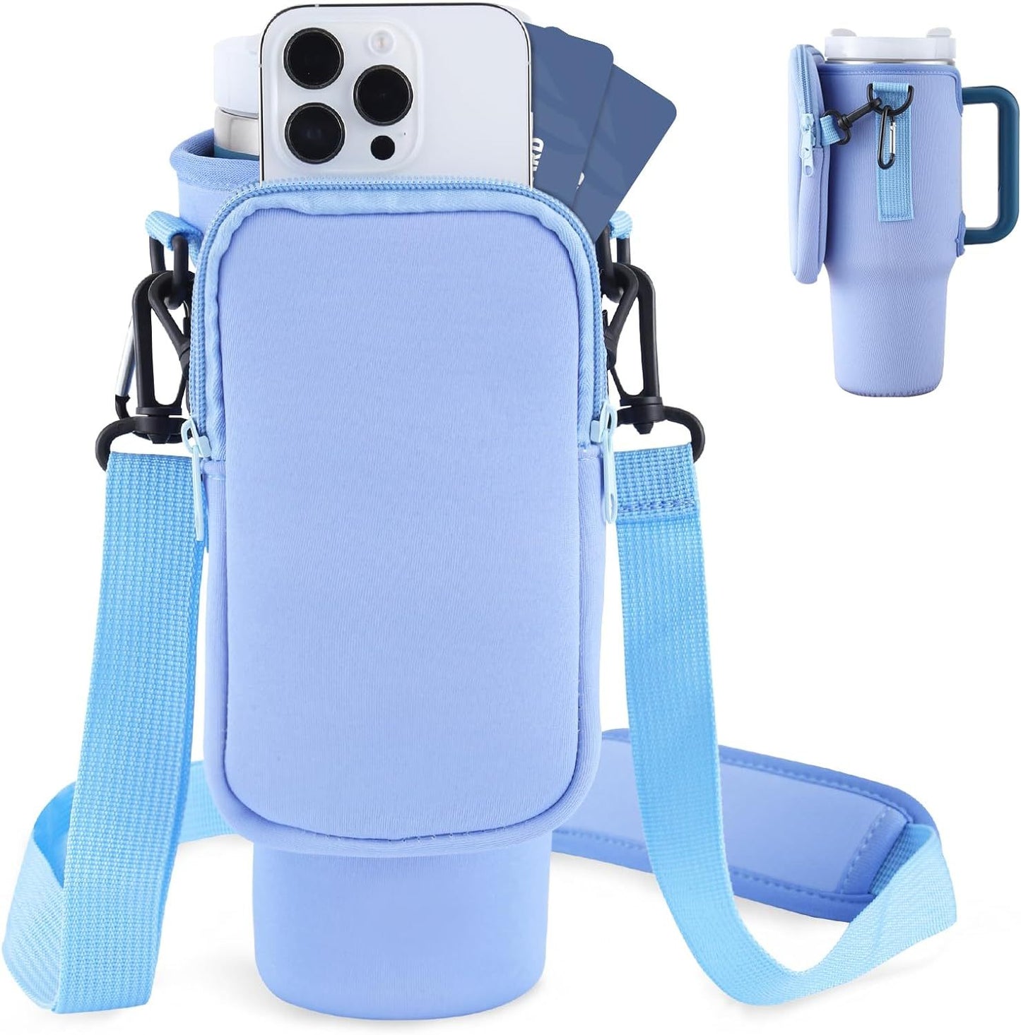 40oz Tumbler Carry Bag With Adjustable Strap